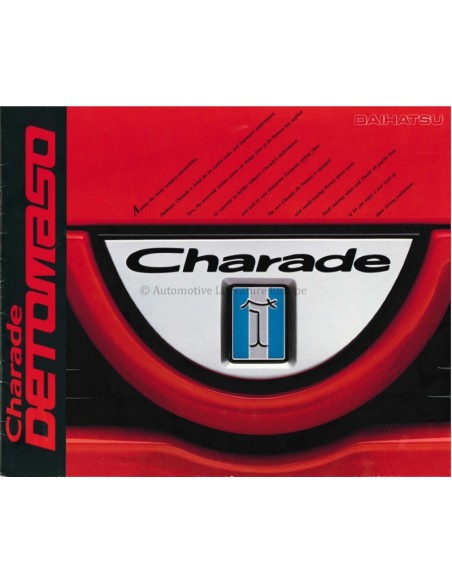 1994 DAIHATSU CHARADE DETOMASO BROCHURE JAPANESE