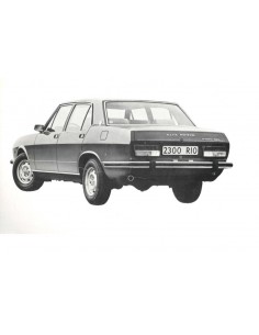 1979 ALFA ROMEO RIO 2300 BROCHURE DUTCH 2