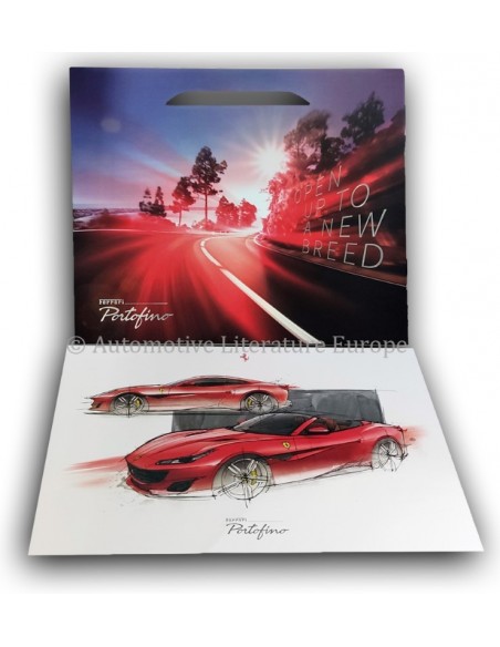 2018 FERRARI PORTOFINO LITHOGRAFIE