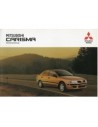 1999 MITSUBISHI CARISMA INSTRUCTIEBOEKJE DUITS