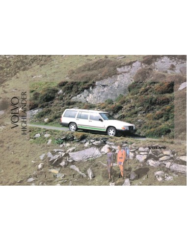 1992 VOLVO 740 ESTATE HIGHLANDER PROSPEKT ENGLISCH