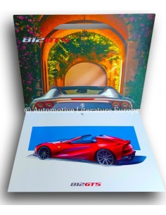 2020 FERRARI 812 GTS LITHOGRAPHIE