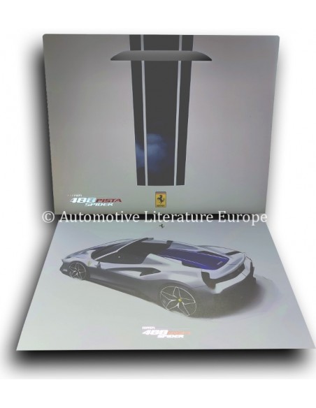 2018 FERRARI 488 PISTA SPIDER LITHOGRAFIE