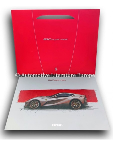 2018 FERRARI 812 SUPERFAST LITHOGRAPHIE