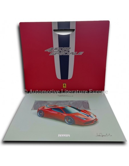 2014 FERRARI 458 SPECIALE LITHOGRAFIE