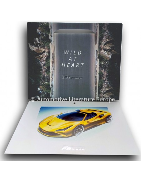 2020 FERRARI F8 SPIDER LITHOGRAFIE