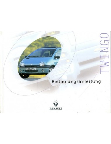 2000 RENAULT TWINGO INSTRUCTIEBOEKJE DUITS