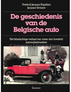 DE GESCHIEDENIS VAN DE BELGISCHE AUTO - KUPÉLIAN - BOOK