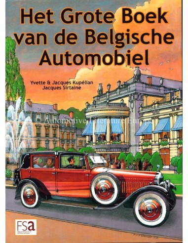 HET GROTE BOEK VAN DE BELGISCHE AUTOMOBIEL - KUPÉLIAN - BOOK