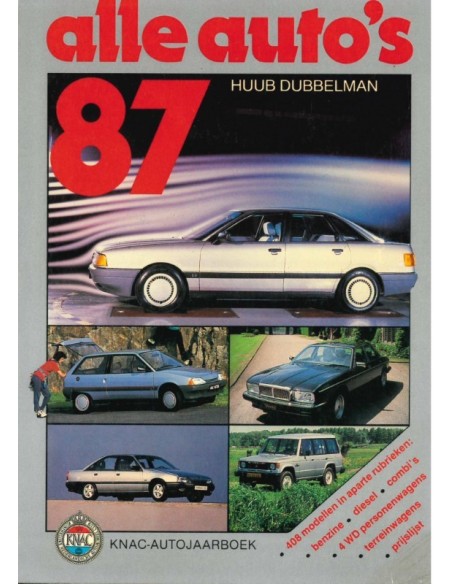 1987 KNAC AUTOJAHRBUCH NIEDERLÄNDISCH