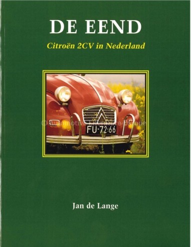 CITROËN - DE EEND - JAN DE LANGE - BOOK