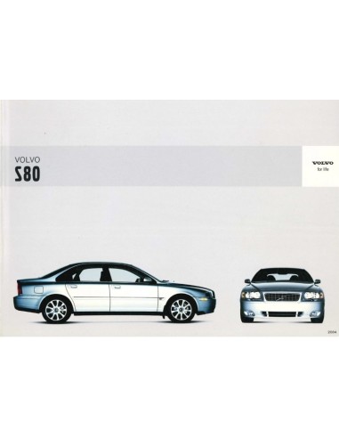 2004 VOLVO S80 OWNERS MANUAL DUTCH