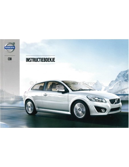 2013 VOLVO C30 OWNERS MANUAL DUTCH