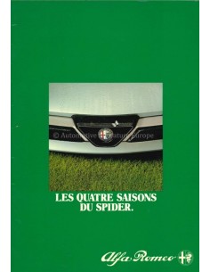 1983 ALFA ROMEO SPIDER PROSPEKT FRANZÖSISCH