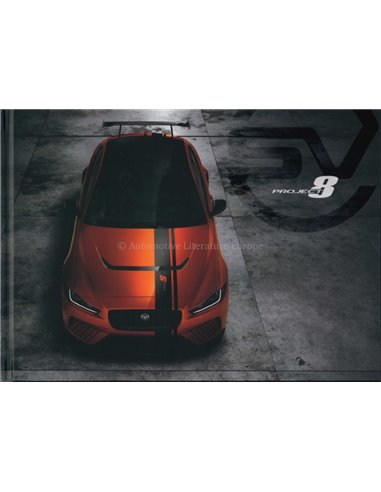 2017 JAGUAR XE SV PROJECT 8 BROCHURE ENGELS 
