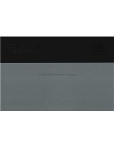 2015 RANGE ROVER SV PROSPEKT ENGLISCH