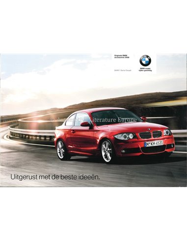 2007 BMW 1 SERIE COUPÉ BROCHURE NEDERLANDS
