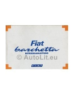1995 FIAT BARCHETTA INSTRUCTIEBOEKJE DUITS