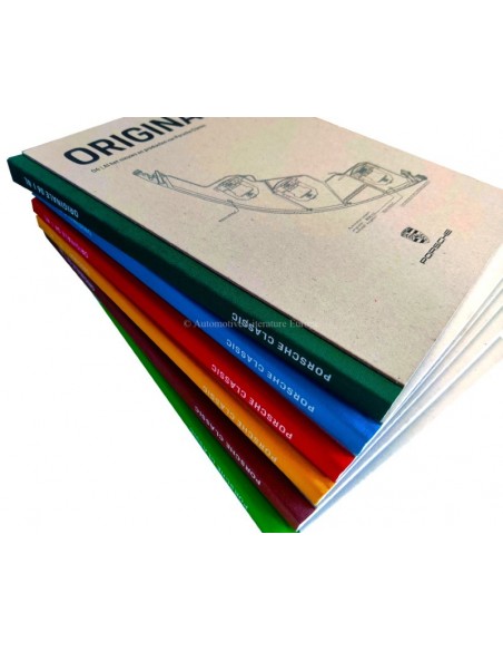 PORSCHE ORIGINALE CATALOGUS - BOEK NEDERLANDS