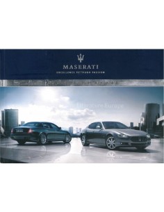 2011 MASERATI QUATTROPORTE V AUTOMATIC BETRIEBSANLEITUNG ENGLISCH