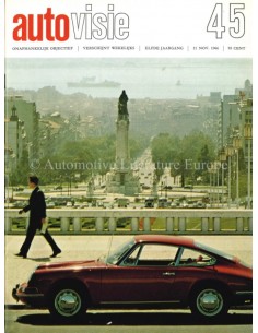 1966 AUTOVISIE MAGAZIN 45 NIEDERLÄNDISCH