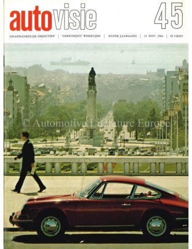 1966 AUTOVISIE MAGAZINE 45 DUTCH