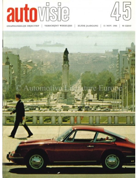 1966 AUTOVISIE MAGAZINE 45 DUTCH