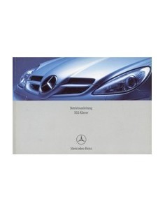 2004 MERCEDES BENZ SLK KLASSE INSTRUCTIEBOEKJE DUITS