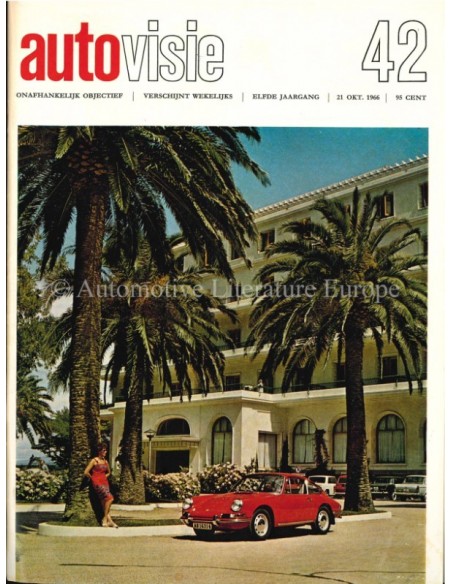 1966 AUTOVISIE MAGAZINE 42 DUTCH
