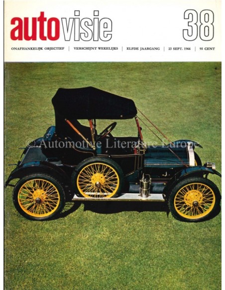 1966 AUTOVISIE MAGAZINE 38 DUTCH