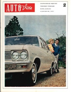 1966 AUTOVISIE MAGAZIN 2 NIEDERLÄNDISCH