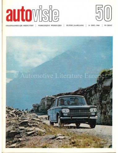 1966 AUTOVISIE MAGAZINE 50 DUTCH