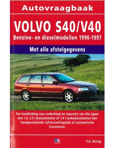 1996 - 1997 VOLVO S40 | V40 BENZIN |...