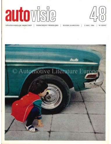 1966 AUTOVISIE MAGAZINE 48 NEDERLANDS