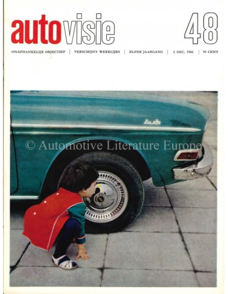 1966 AUTOVISIE MAGAZIN 48 NIEDERLÄNDISCH