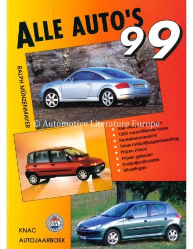 1999 KNAC AUTOJAHRBUCH NIEDERLÄNDISCH
