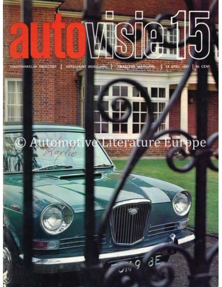 1967 AUTOVISIE MAGAZINE 15 DUTCH