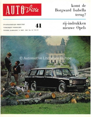 1965 AUTOVISIE MAGAZIN 41 NIEDERLÄNDISCH