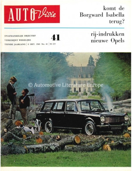 1965 AUTOVISIE MAGAZINE 41 NEDERLANDS