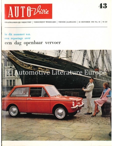 1965 AUTOVISIE MAGAZINE 43 DUTCH