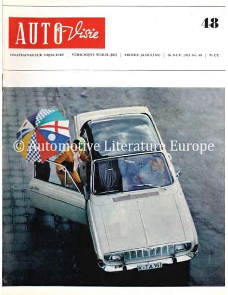 1965 AUTOVISIE MAGAZINE 48 NEDERLANDS