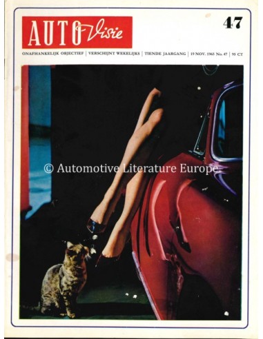 1965 AUTOVISIE MAGAZINE 47 NEDERLANDS