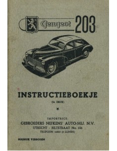 1956 PEUGEOT 203...