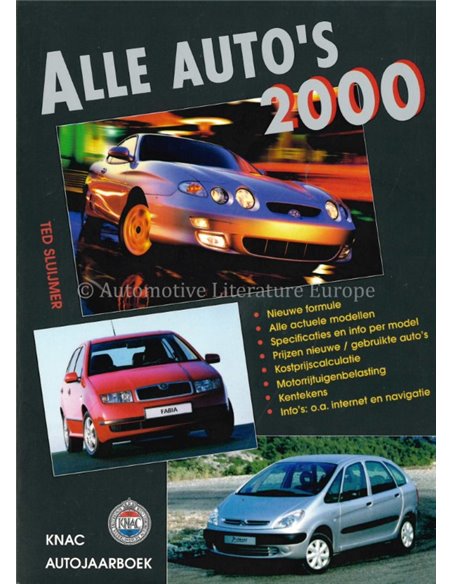 2000 KNAC CAR YEARBOOK DUTCH
