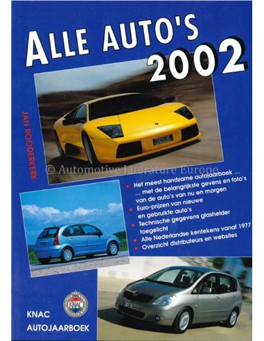 2002 KNAC AUTOJAHRBUCH NIEDERLÄNDISCH