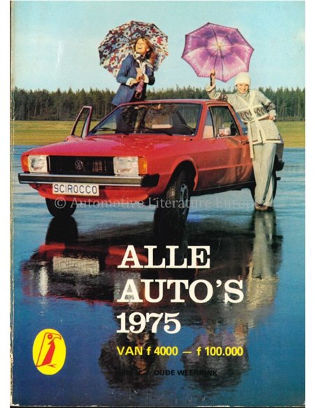 1975 KNAC AUTOJAARBOEK NEDERLANDS