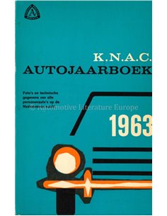 1963 KNAC CAR YEARBOOK DUTCH