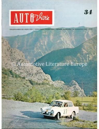 1965 AUTOVISIE MAGAZINE 34 DUTCH
