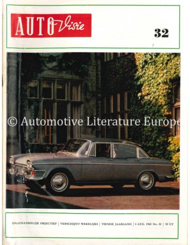 1965 AUTOVISIE MAGAZINE 32 DUTCH