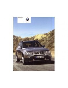 2007 BMW X3 INSTRUCTIEBOEKJE DUITS